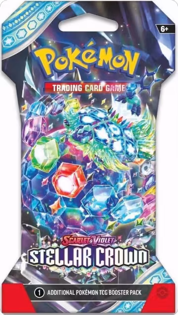 Stellar Crown Sleeved Booster Pack, Stellar Crown — Pokémon sealed product price