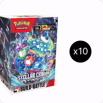 Stellar Crown Build & Battle Box [Set of 10], Stellar Crown — Pokémon sealed product price