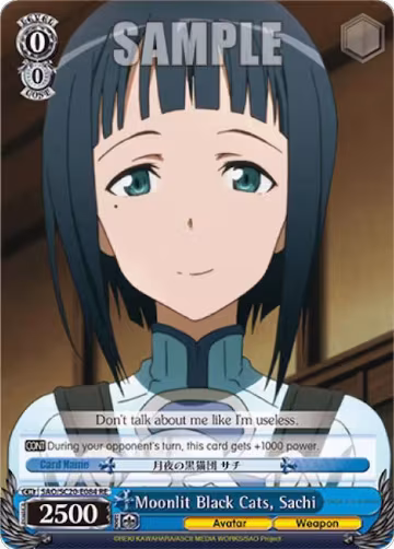 Moonlit Black Cats, Sachi (SAO/SC20-E084 RE), Sword Art Online Chronicle Set — Weiß Schwarz card price