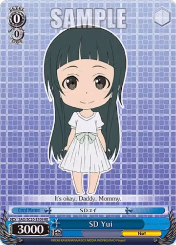 SD Yui (SAO/SC20-E109 RE), Sword Art Online Chronicle Set — Weiß Schwarz card price