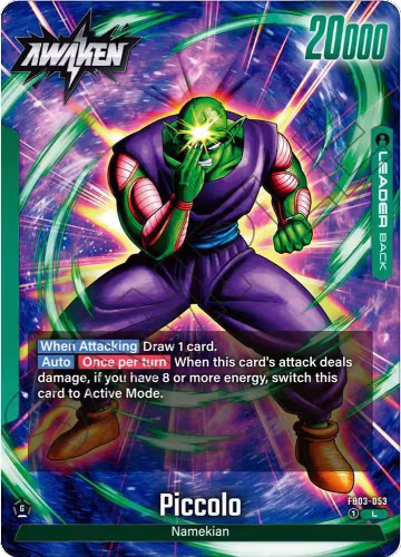 Piccolo - FB03-053 (FB03-053), Raging Roar — DB Fusion card price
