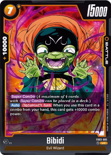 Bibidi (FB03-085), Raging Roar — DB Fusion card price