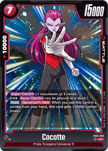 Cocotte (FB03-008), Raging Roar — DB Fusion card price