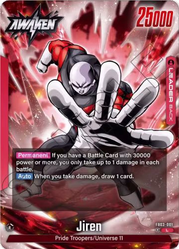 Jiren - FB03-001 (FB03-001), Raging Roar — DB Fusion card price