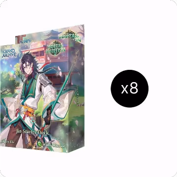 Mortal Ambition Starter Deck Display - Jin, Mortal Ambition Starter Decks — Grand Archive sealed product price
