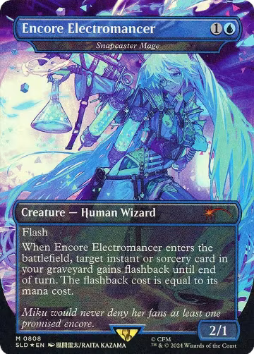 Encore Electromancer - Snapcaster Mage (Rainbow Foil) (808), Secret Lair Drop Series — Magic card price