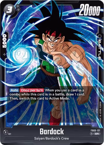 Bardock (FB03-121), Raging Roar — DB Fusion card price
