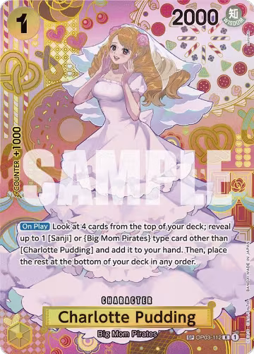 Charlotte Pudding (SP) (OP03-112) — card price