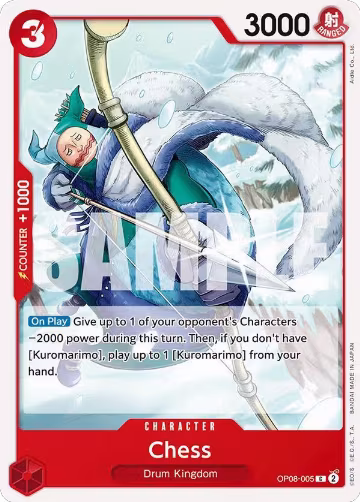 Chess (OP08-005), Two Legends — One Piece card price