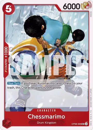 Chessmarimo (OP08-006), Two Legends — One Piece card price