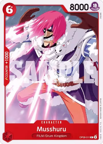 Musshuru (OP08-011), Two Legends — One Piece card price