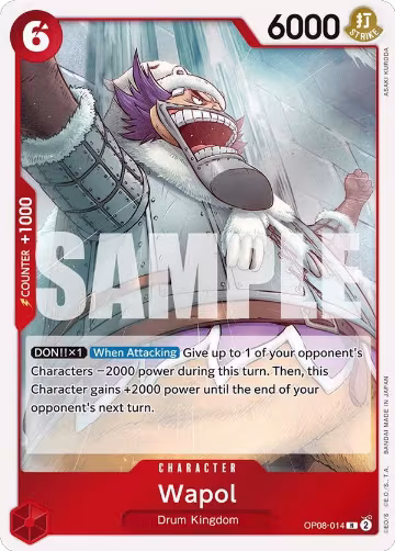 Wapol (OP08-014), Two Legends — One Piece card price