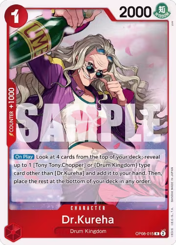 Dr.Kureha (OP08-015), Two Legends — One Piece card price