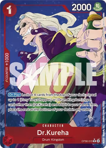Dr.Kureha (Parallel) (OP08-015), Two Legends — One Piece card price
