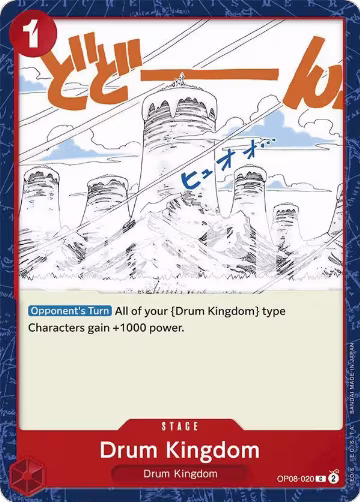 Drum Kingdom (OP08-020), Two Legends — One Piece card price