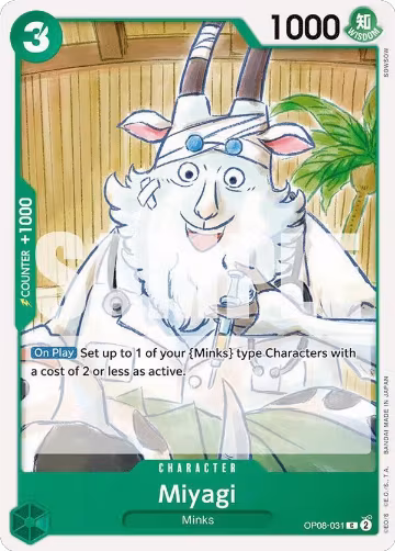 Miyagi (OP08-031), Two Legends — One Piece card price