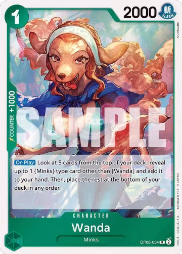 Wanda (OP08-034), Two Legends — One Piece card price
