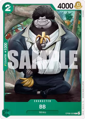 BB (OP08-035), Two Legends — One Piece card price