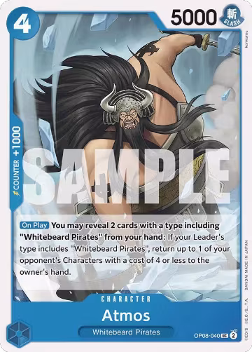 Atmos (OP08-040), Two Legends — One Piece card price