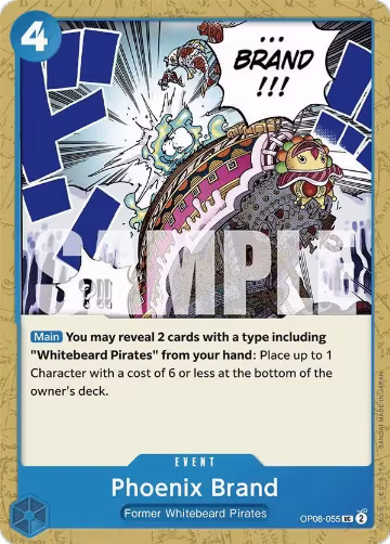 Phoenix Brand (OP08-055), Two Legends — One Piece card price