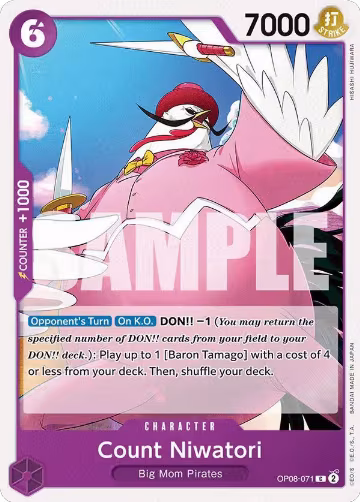 Count Niwatori (OP08-071), Two Legends — One Piece card price