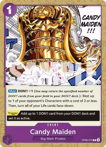 Candy Maiden (OP08-075), Two Legends — One Piece card price