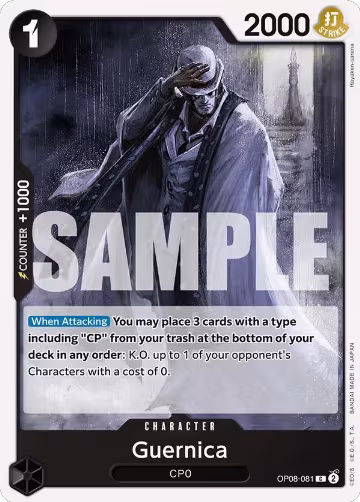 Guernica (OP08-081), Two Legends — One Piece card price