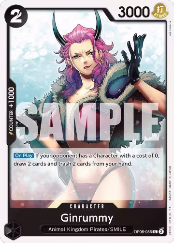 Ginrummy (OP08-086), Two Legends — One Piece card price