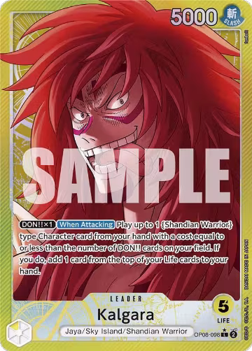 Kalgara (098) (Parallel) (OP08-098), Two Legends — One Piece card price