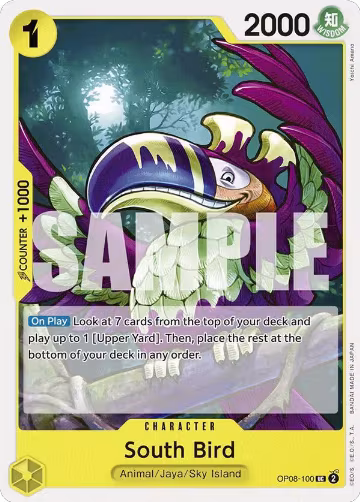 South Bird (OP08-100), Two Legends — One Piece card price
