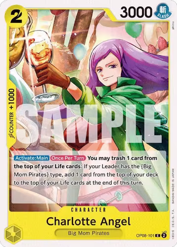 Charlotte Angel (OP08-101), Two Legends — One Piece card price