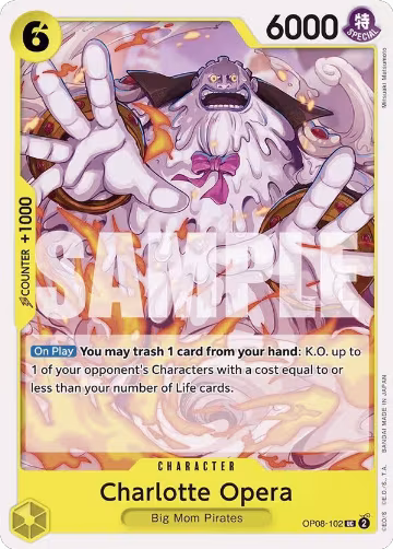 Charlotte Opera (OP08-102), Two Legends — One Piece card price