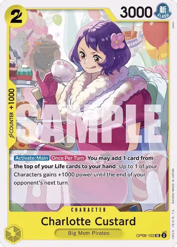 Charlotte Custard (OP08-103), Two Legends — One Piece card price