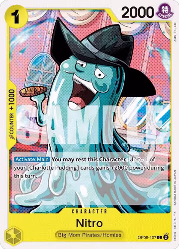 Nitro (OP08-107), Two Legends — One Piece card price