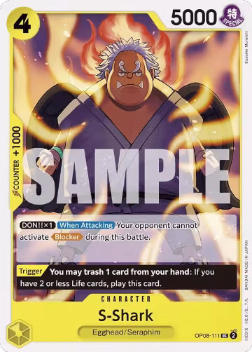 S-Shark (OP08-111), Two Legends — One Piece card price