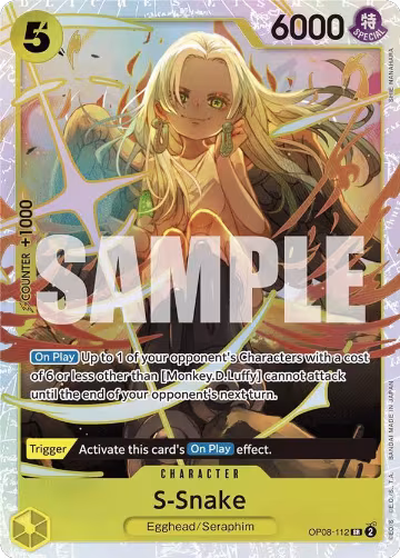 S-Snake (OP08-112), Two Legends — One Piece card price
