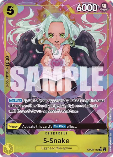 S-Snake (Parallel) (OP08-112), Two Legends — One Piece card price
