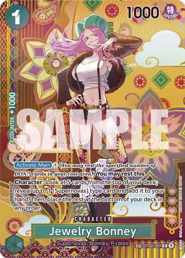 Jewelry Bonney (SP) (ST02-007) — card price