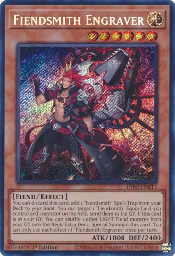 Fiendsmith Engraver (INFO-EN017), The Infinite Forbidden — Yu-Gi-Oh! card price