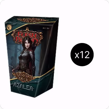 Armory Deck: Azalea Case, Armory Deck: Azalea — Flesh & Blood sealed product price