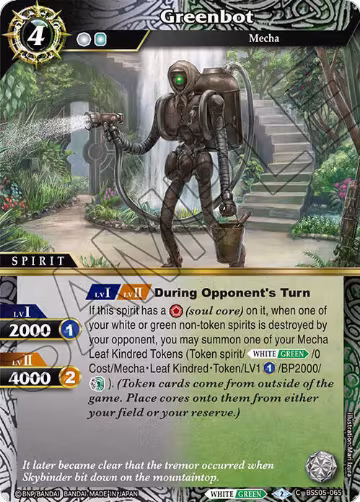 Greenbot (BSS05-065), Strangers in the Sky — Battle Spirits card price