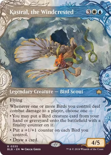 Kastral, the Windcrested (Showcase) (335), Bloomburrow — Magic card price