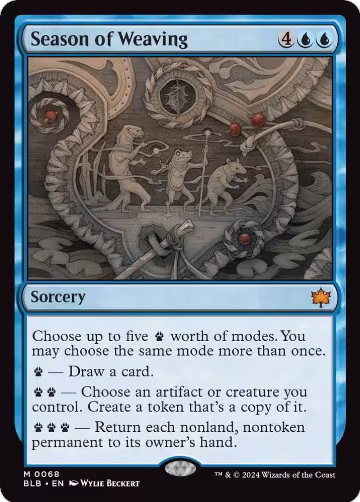 Season of Weaving (68), Bloomburrow — Magic card price
