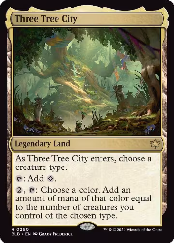 Three Tree City (260), Bloomburrow — Magic card price