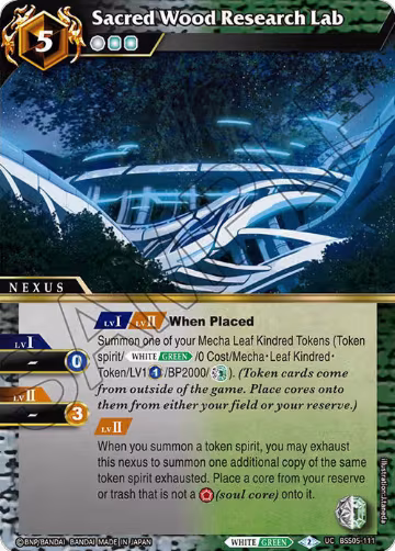 Sacred Wood Research Lab (BSS05-111), Strangers in the Sky — Battle Spirits card price