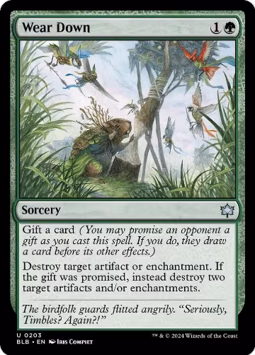 Wear Down (203), Bloomburrow — Magic card price