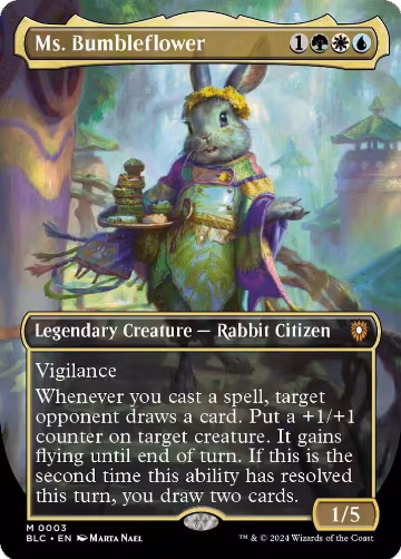 Ms. Bumbleflower (Borderless) (3), Commander: Bloomburrow — Magic card price