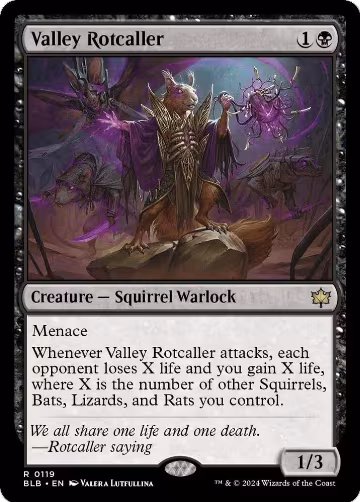 Valley Rotcaller (119), Bloomburrow — Magic card price