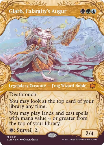 Glarb, Calamity's Augur (Showcase) (331), Bloomburrow — Magic card price