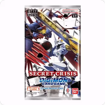 Secret Crisis Booster Pack, Secret Crisis — Digimon sealed product price